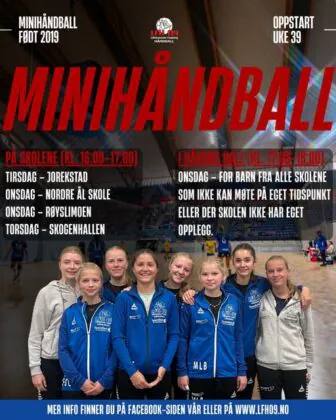 Nyhet for minihåndball 2025/2026
